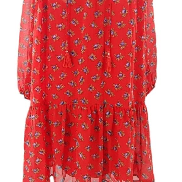 Gorgeous floral print peasant dress medium - Picture 7 of 14